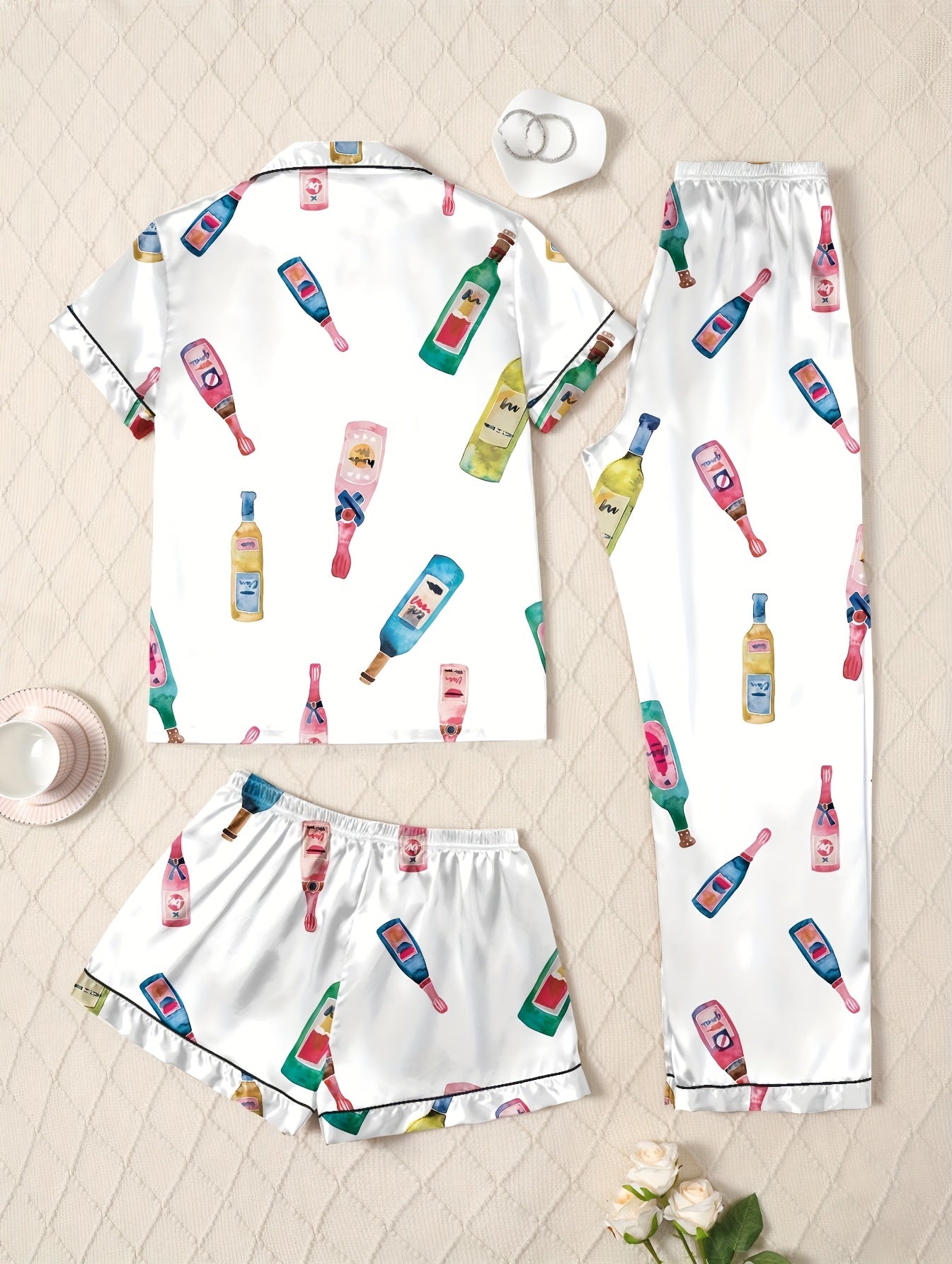Cheers to Comfort Nightwear Set (3-Piece Combo)