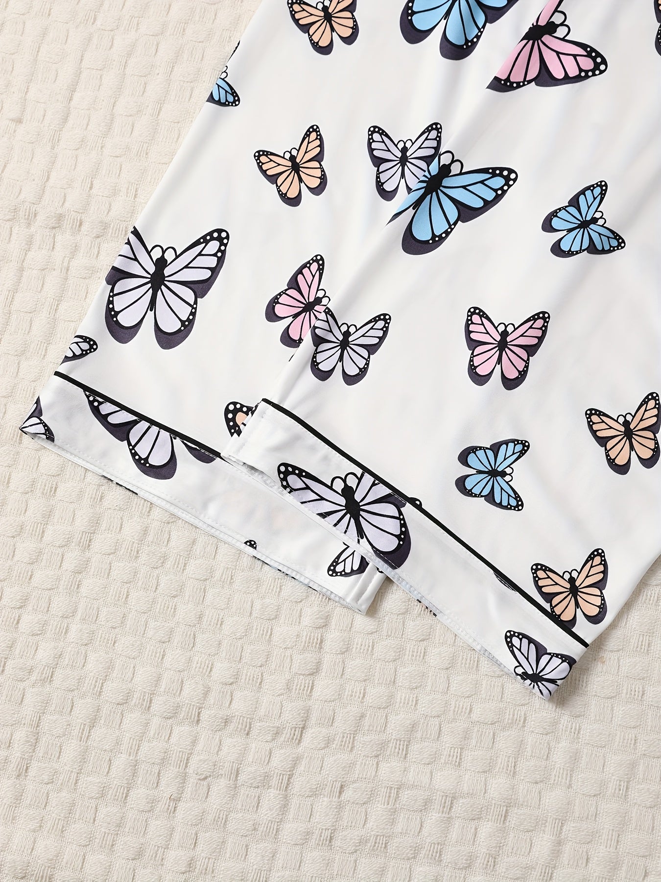 Butterfly Bliss Nightwear Set (3-Piece Combo)