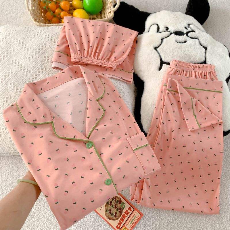 3-Piece Soft Cotton Pajama Set