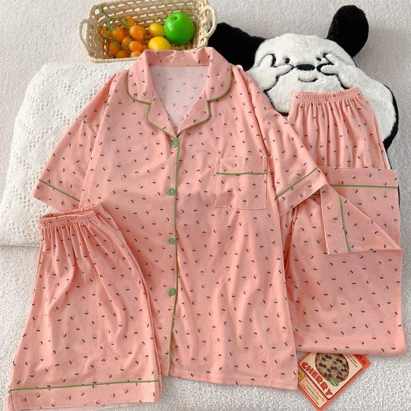 3-Piece Soft Cotton Pajama Set