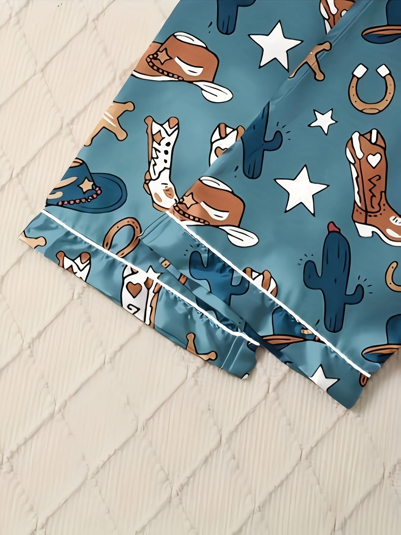 Wild West Vibes Nightwear Set (3-Piece Combo)